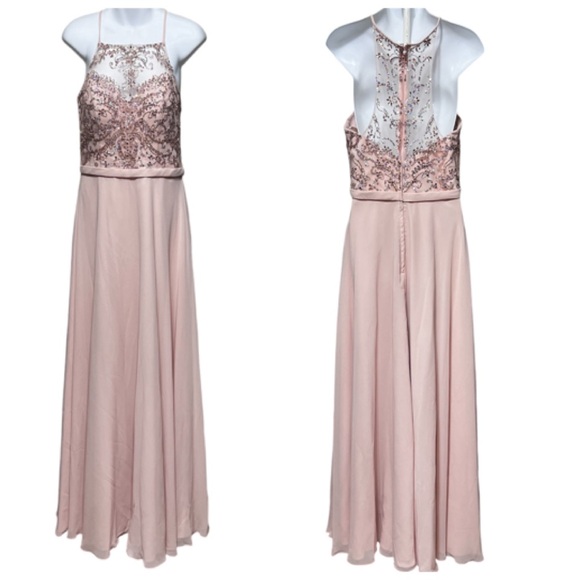 $229 NEW Morilee
 by Madeline Gardner Sz 10 Party Bridesmaid Wedding Dress Gown - Picture 2 of 16